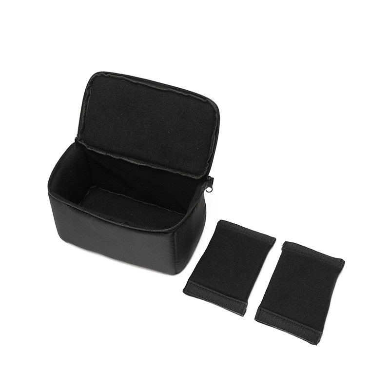 (2개) 2023 새로운 재고 SLR 카메라 가방 방수 충격 방지 휴대용 옥스포드 천 벨벳 라이너 보관 가방