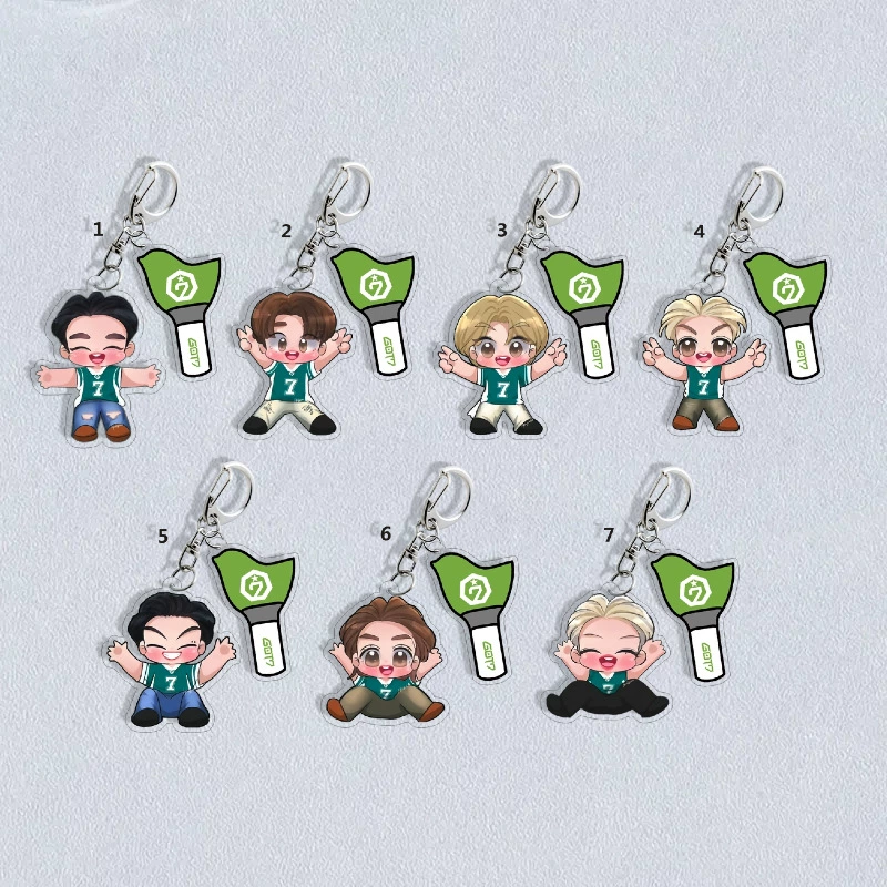 GOT7 периферия птичка, птичка-брелок, Ван Цзяэр, Цуй Жун автомобильный брелок, сувенир-концертный подвес 1241