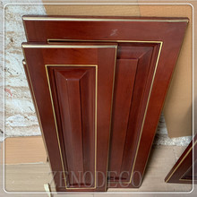wardrobefactory实木衣柜门定制红樱桃原木家具欧式柜门定做批发