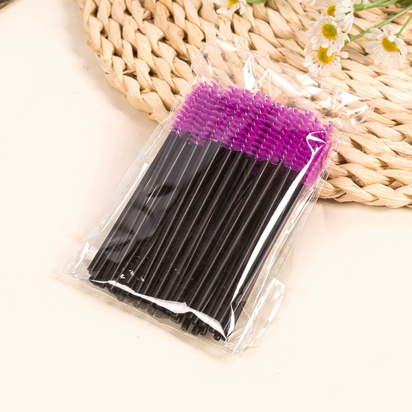 Hollow rod bag of 50 black rods and purple