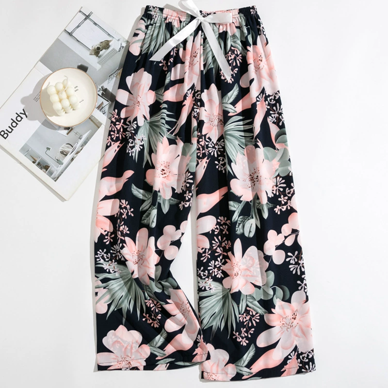 (Cross-border trading), summer thin comfortable cartoon trousers, oversize