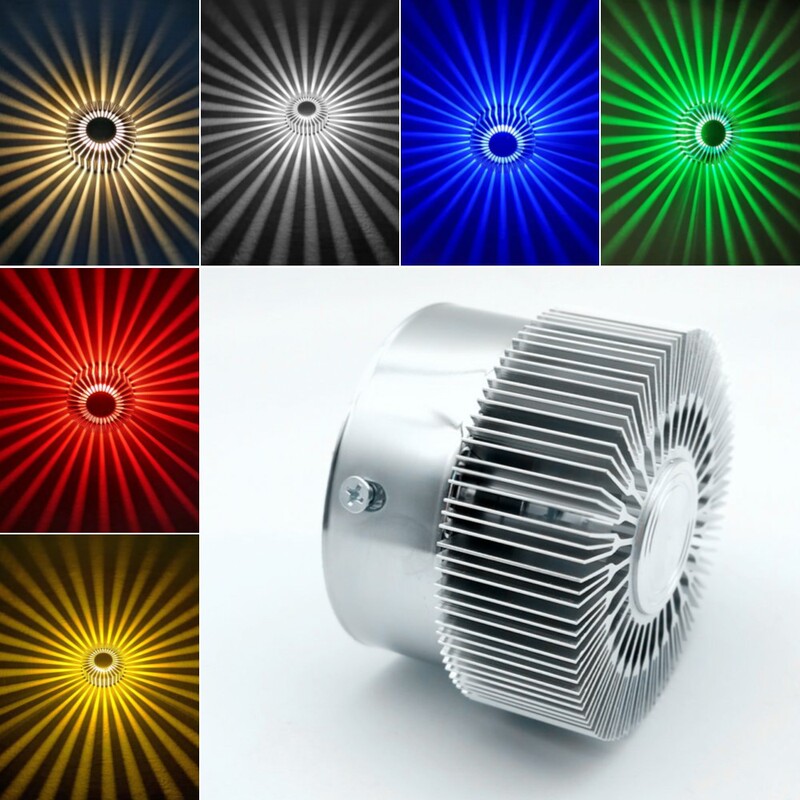 LED indoor aisle lamp creative wall lamp aluminum sunflower background decorative lamp corridor lamp bar KTV modeling lamp