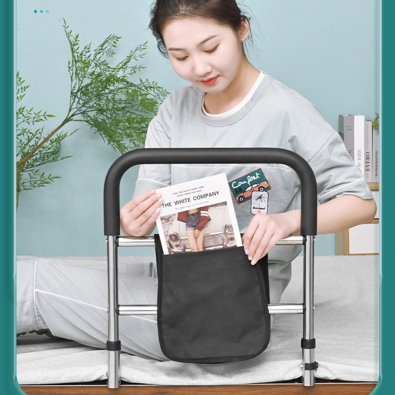 床边扶手老人起身器卧床偏瘫安全护栏可折叠孕妇起床辅助器助力架|undefined