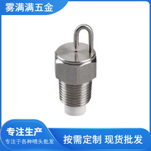 景观假山园林造景打药不锈钢撞针喷嘴1/8螺纹红宝石喷嘴水果打药