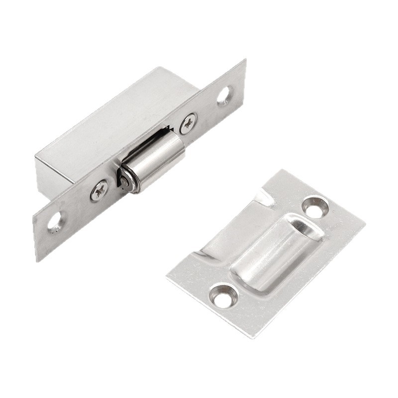 Yigu puerta lateral táctil puerta superior invisible puerta hardware accesorios puerta táctil Acero inoxidable puerta toque perlas KTV puerta parada puerta resistencia image 6