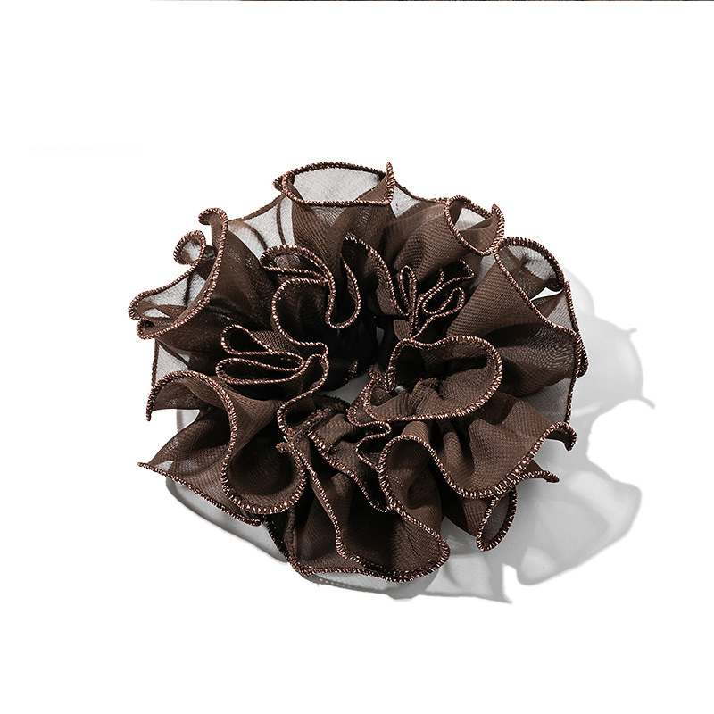 황금 양측-다크 브라운