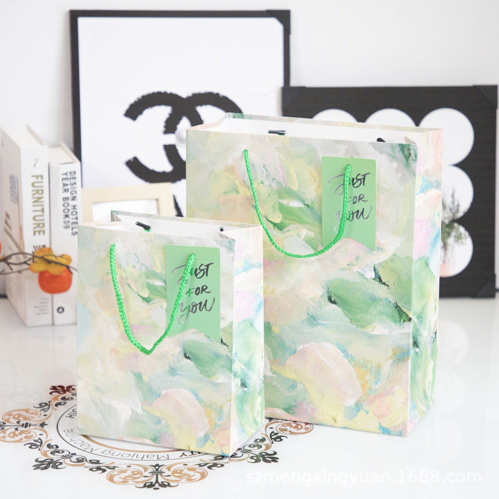 Estilo creativo ins hermosa temporada de graduación para enviar bolsas de papel al maestro cumpleaños día del padre regalo bolsa de regalo bolsa de papel portátil