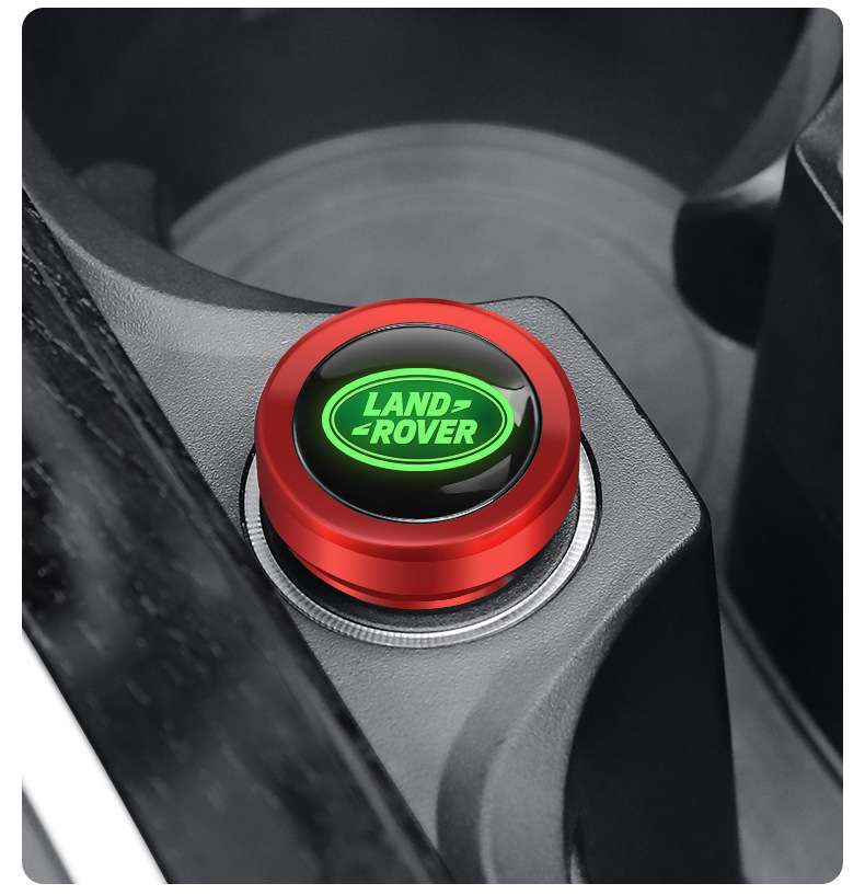 Suitable for Land Rover Defender Range Rover Evoque Star Pulse Discovery Shenxing Cigarette Light Dust Plug Metal Waterproof Protective Cover