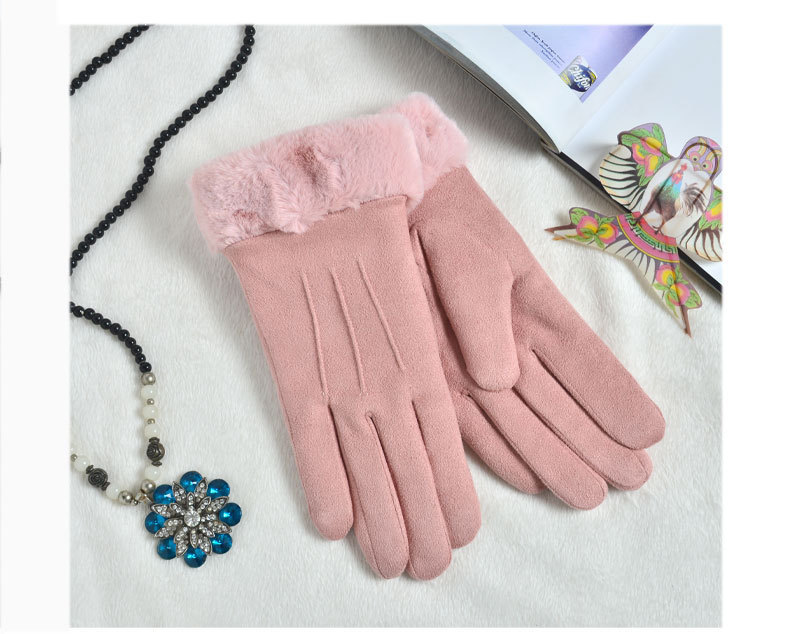 Women's Casual Simple Style Solid Color Gloves 1 Pair display picture 1