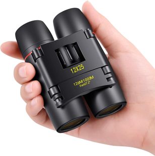 Manufacturer Wholesale Binoculars High Magnification 30X60 Night Vision High Definition Outdoor Portable 12X25 Binoculars Cross-Border