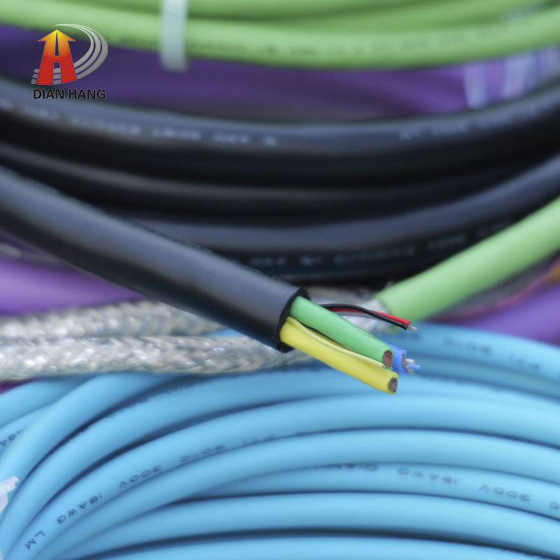 UL21139 28awg 多芯 PUR 护套 绝缘 工控线材线束 导线 风能线束