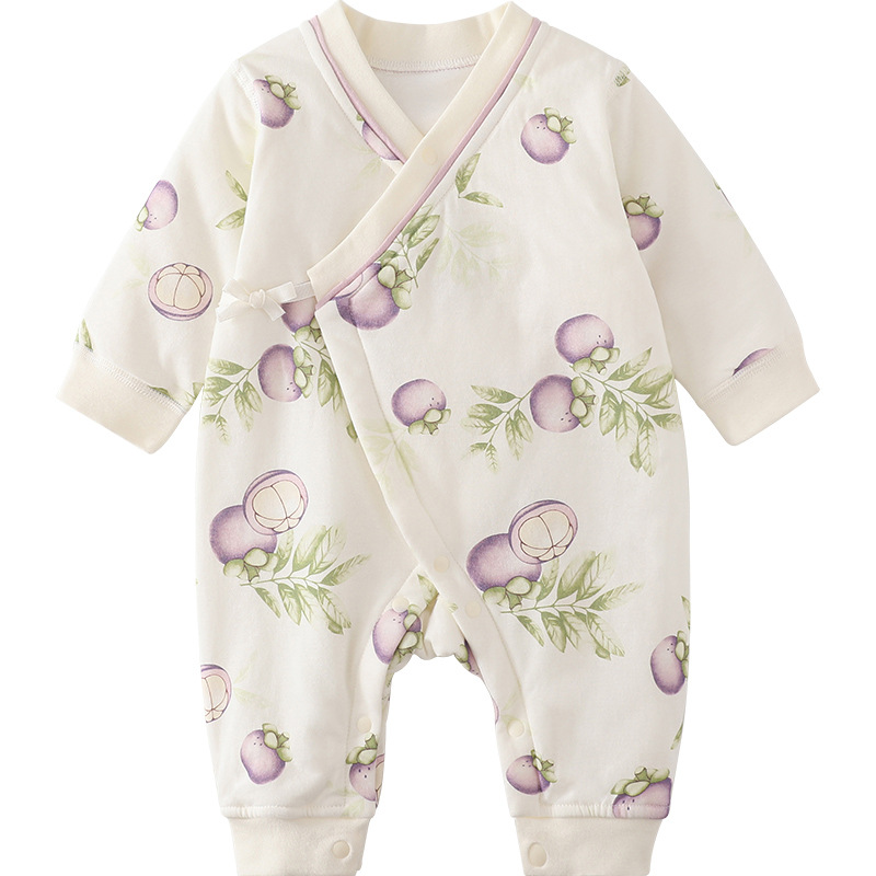 Primavera, otoño, invierno, ropa para bebés recién nacidos, monje de algodón caliente 0 otoño, ropa de marzo, jaqueta para bebés nacidos, camiseta image 6