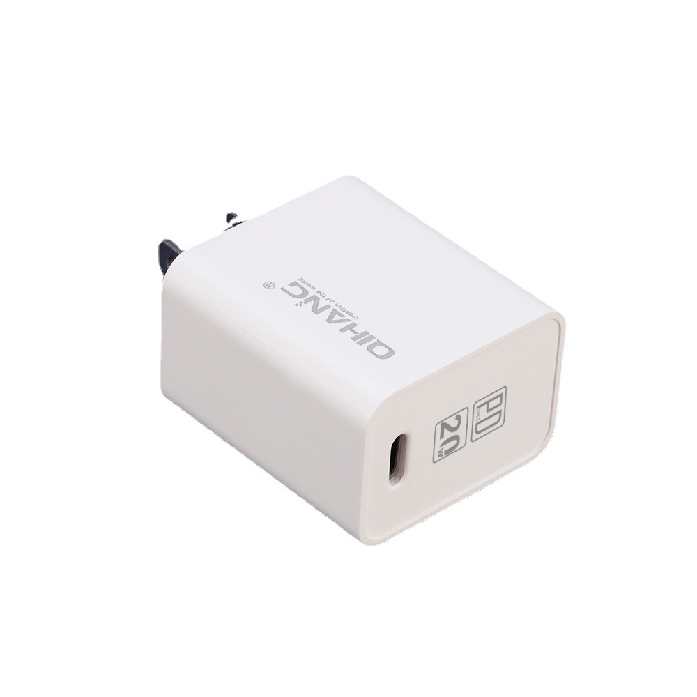 适用苹果手机充电头pd20W手机充电器充电线TYPE-C口欧美规快充头