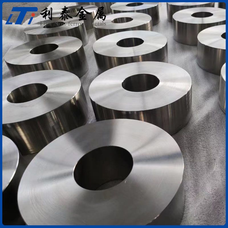 利泰金属热销TC4/TA2钛环 钛合金锻件 钛合金环 钛饼 材质保证