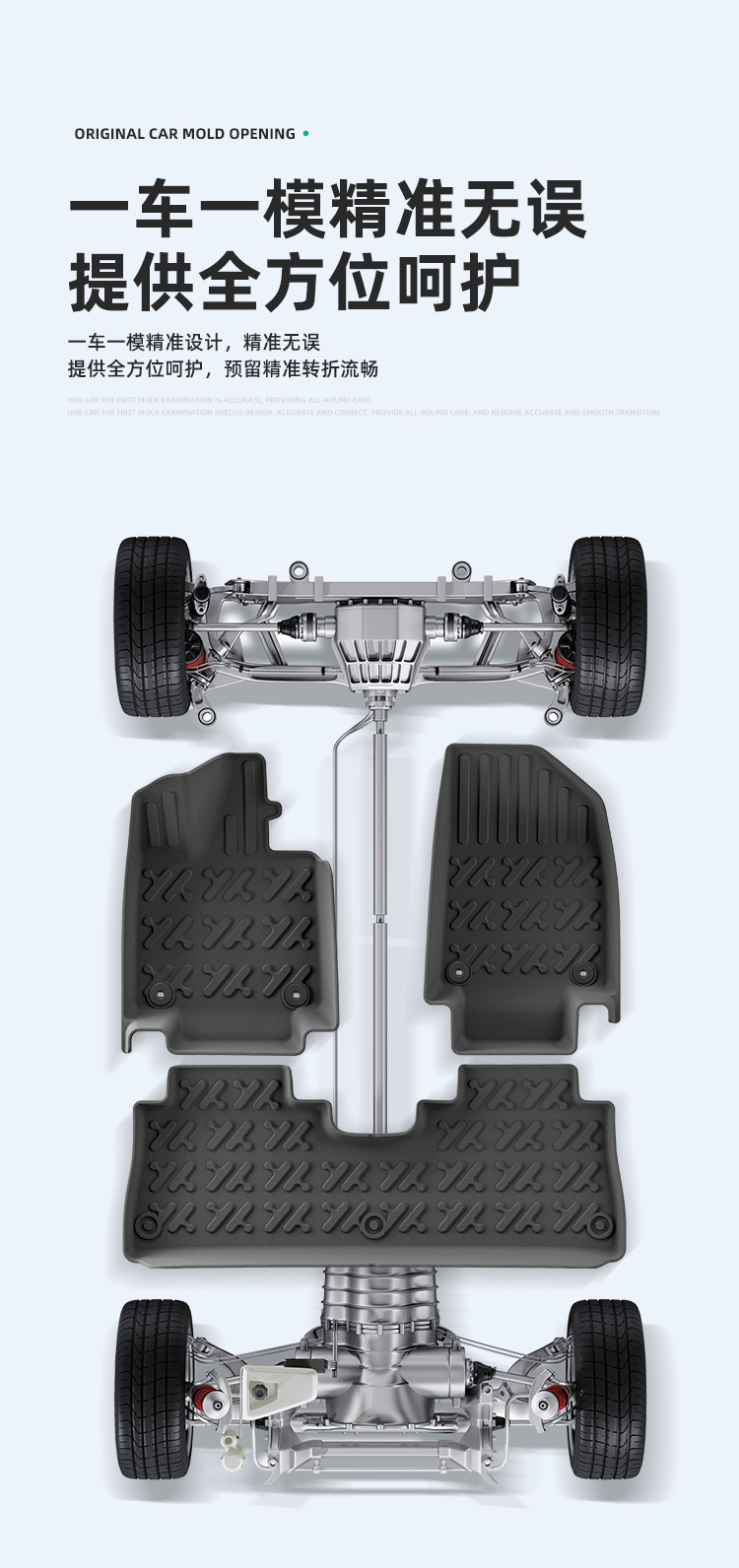 Suitable for 23-26 Zhiji Ls6 Car Floor Mats, Special Floor Mats, Tpe Floor Mats, Tail Box Mats, Seat Back Mats