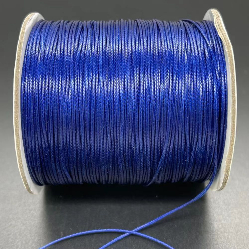 Cuerdas de cera multicolores cuerdas de cuero PU cuerdas de cera trenzadas cuerdas creativas collares colgantes image 9