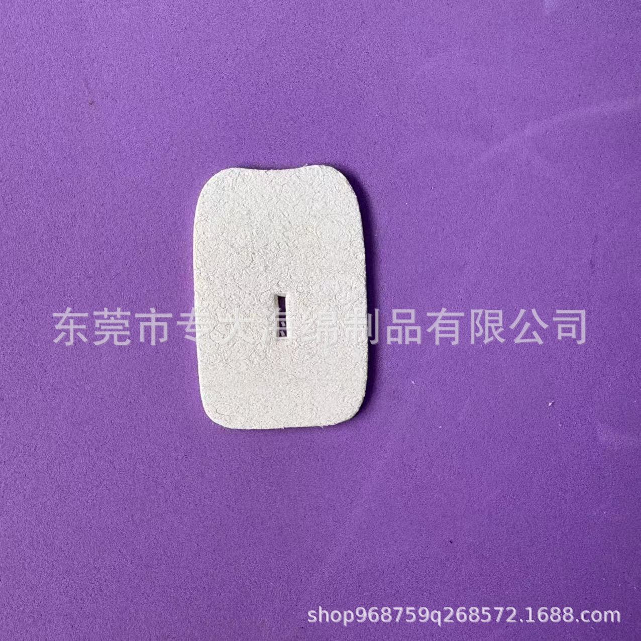 方形压缩木浆棉奶瓶刷头吸水海绵 婴儿杯刷长柄替换头 出行易携带