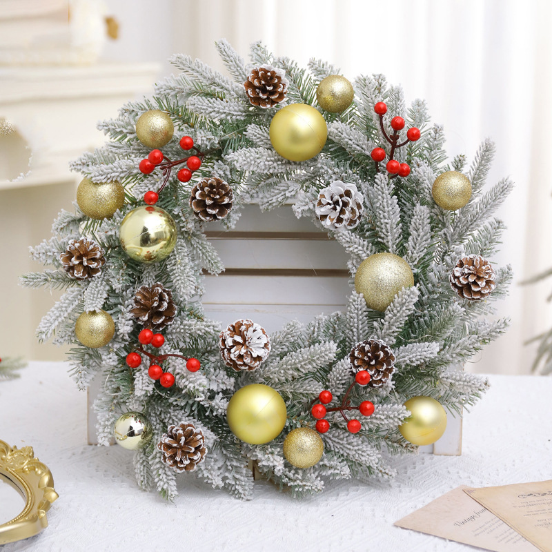 Amazon guirnalda de Navidad árbol de Navidad decoraciones regalo creativo adornos colgantes decoración escena diseño puerta colgante