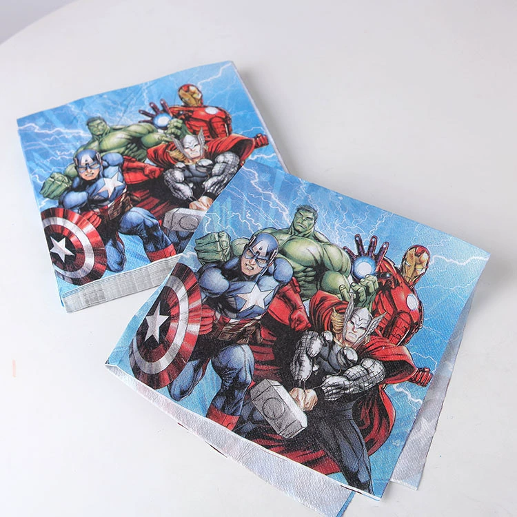 The Avengers, children's triangular set, mask, tableware, Birthday gift