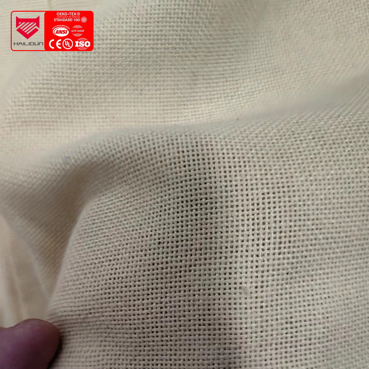 芳纶1414长丝网格布260g 密封行业用布 耐高温凯夫拉材质网眼布