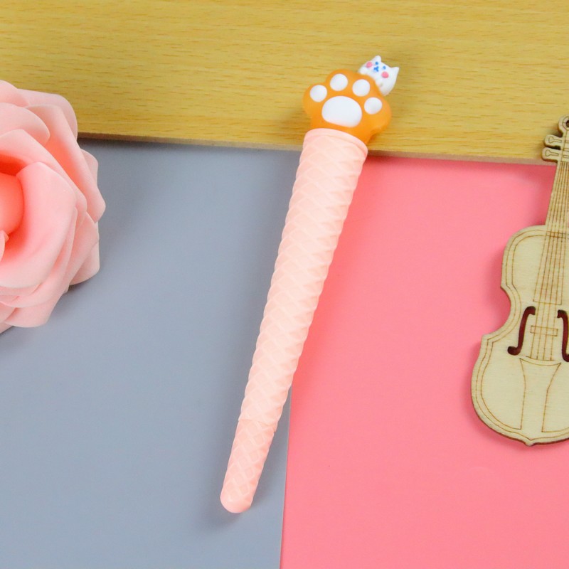 Bolígrafo de góner Haagen-Dazs Bolígrafo de góner de cono de dibujos animados Bolígrafo de góner de helado Papelería creativa Regalo de premio para estudiantes