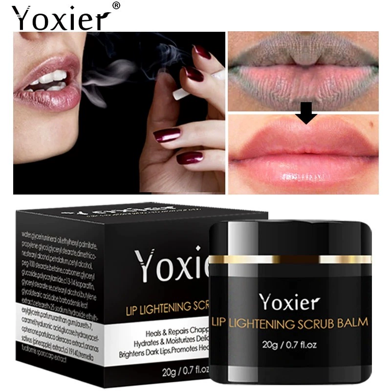 Yoxier Lip Lightening Scrub Balm 20G Прямой для пересечения границы