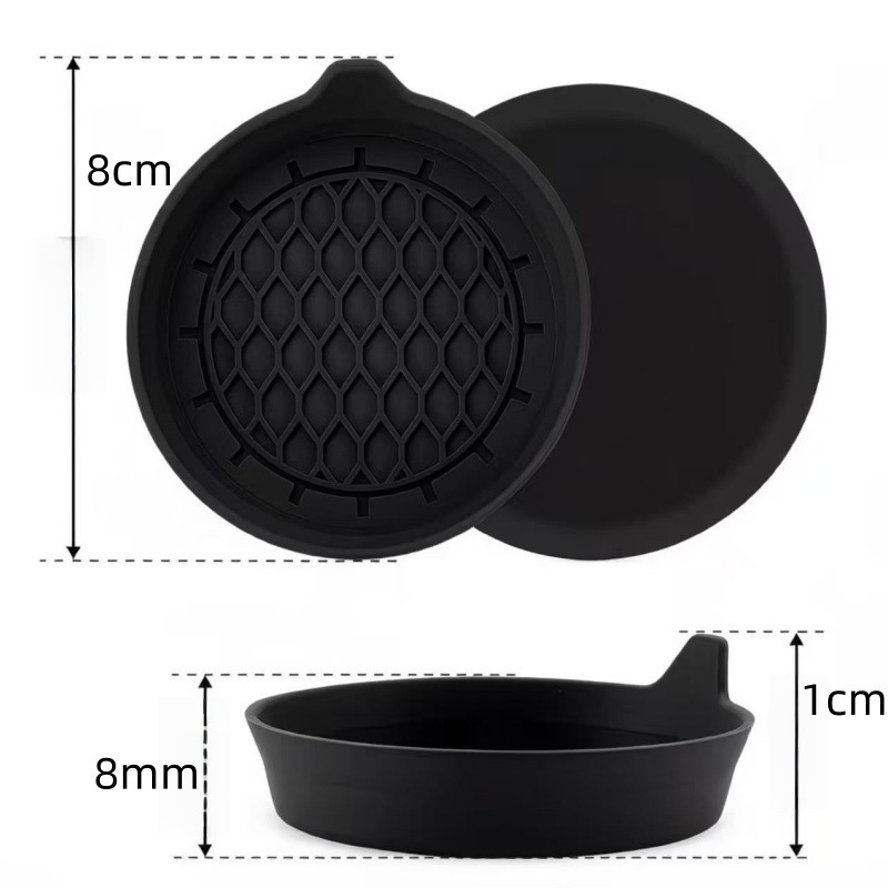 2026 New Model Car Ashtray with Rotating Anti-Ash-Spreading Design for Home, Living Room, Office, Creative Smoke Extinguishing with Ceramic Inner Liner