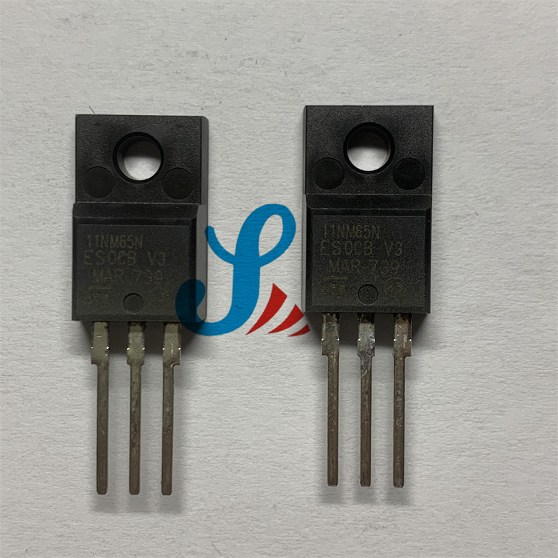 场效应管MOS STF11NM65N TO-220FP 650V 11A ST(意法半导体)