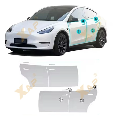 Automotive Film TPU Anti-scratch Brightening - tpu-transparent-protective-film-model-y-car-door-tpu-protective-film