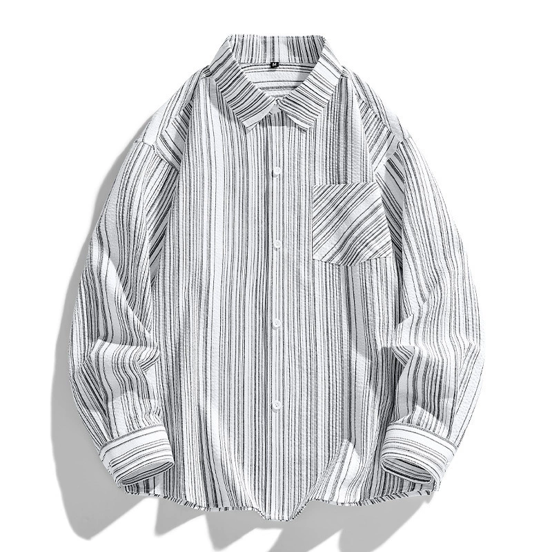 Shirt, Japanese jacket, loose fit