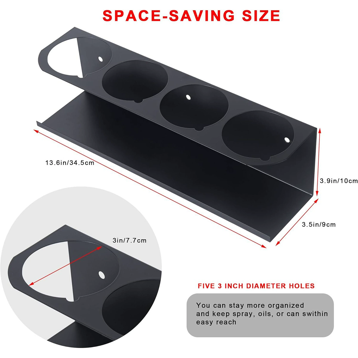 Paint, black handheld storage system