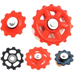 Bike rear pull-up wheel mountain bike rear shifter guide wheel 6/7/8 speed transmission gear cycling accessories