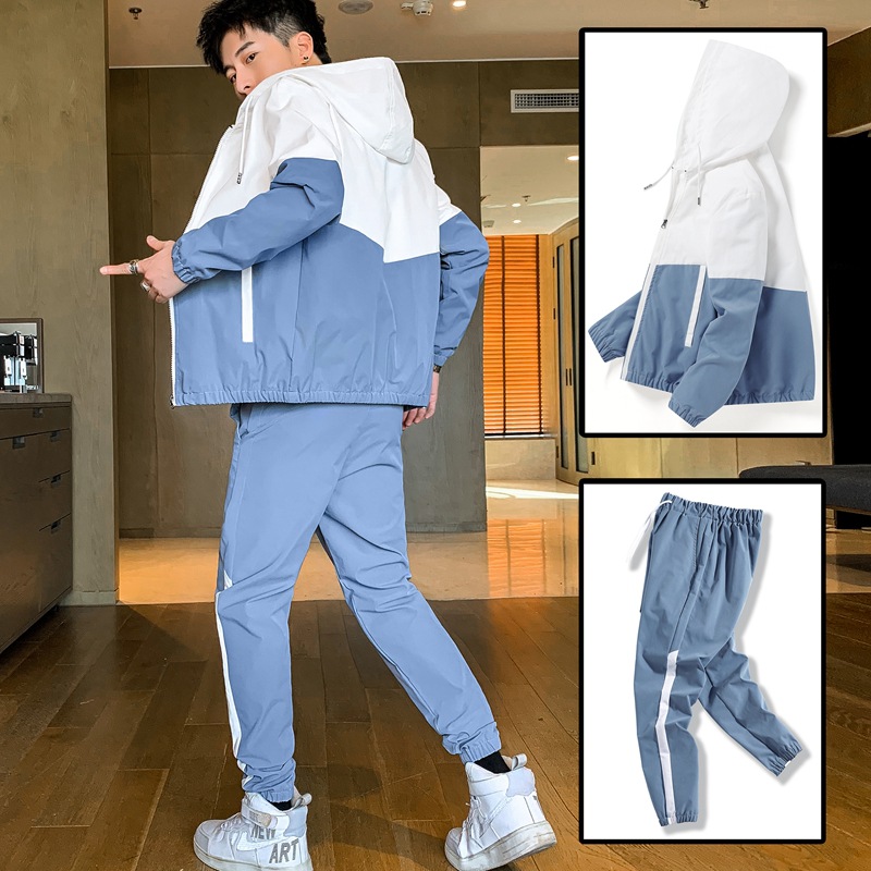Conjunto Deportivo para Hombre, Primavera y Otoño, Sudadera Nueva, Ropa Deportiva Informal para Correr, Conjunto Deportivo para Parejas, Chaqueta image 8