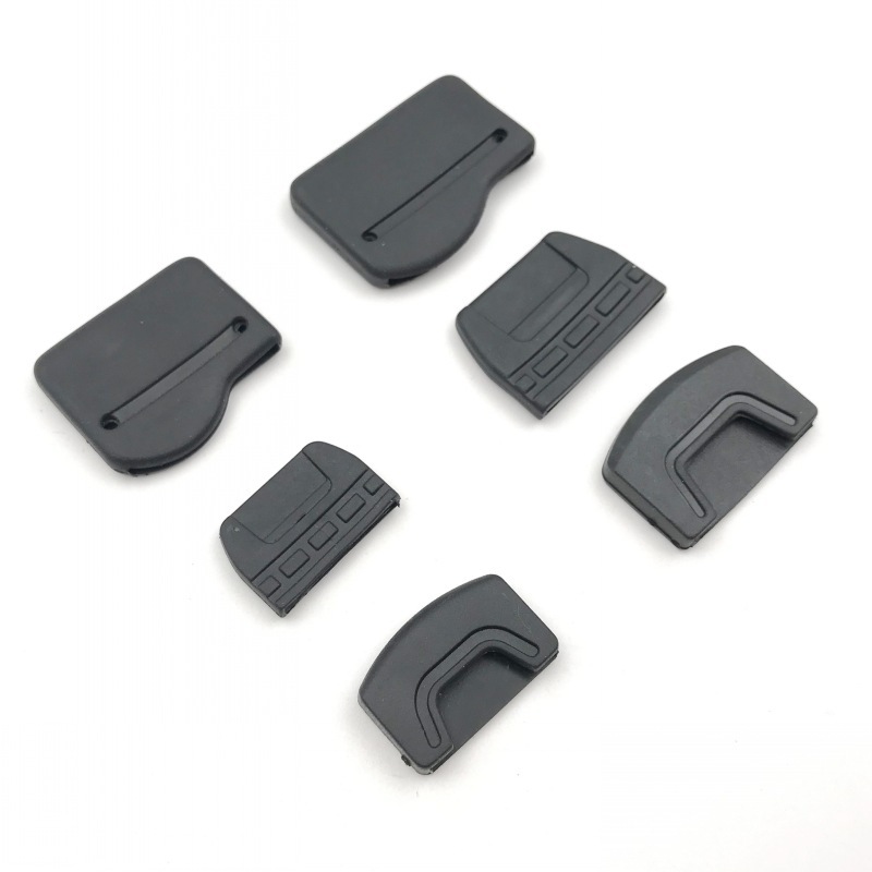 Fabricantes de maletas accesorios de ropa PVC cola de goma suave tira de cola cola de goma suave botón final de costura