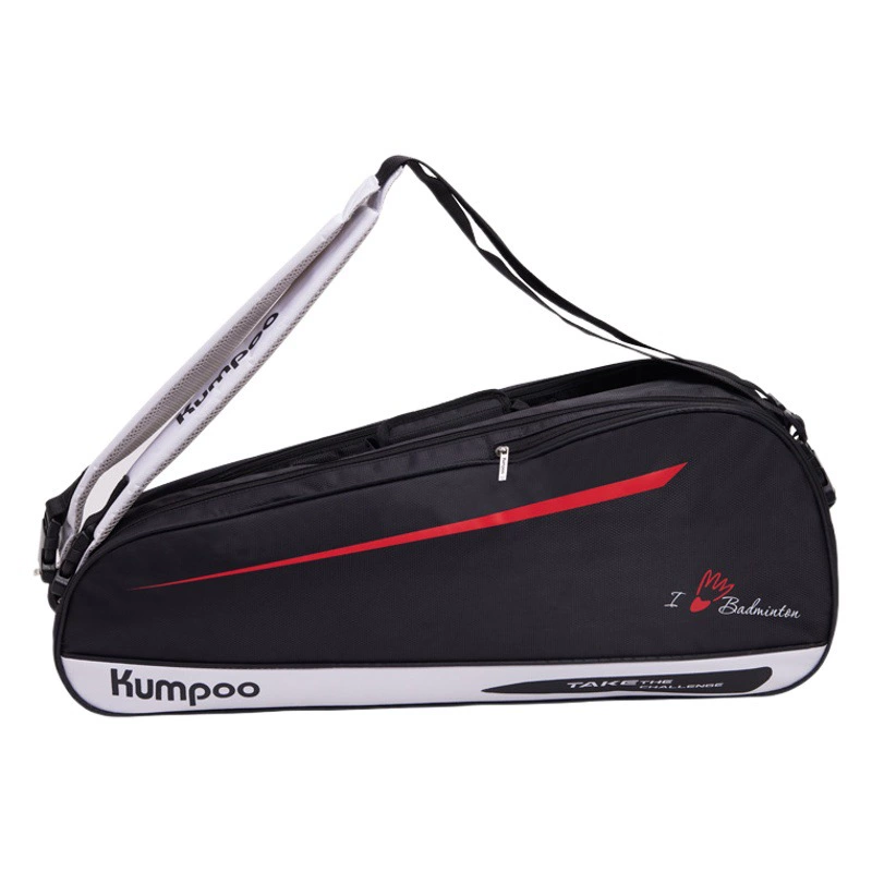 KUMPOO Wind Спортивная сумка для бадминтона Многослойная отдельная корзина для обуви Большая емкость Сумка для мячей KB-265