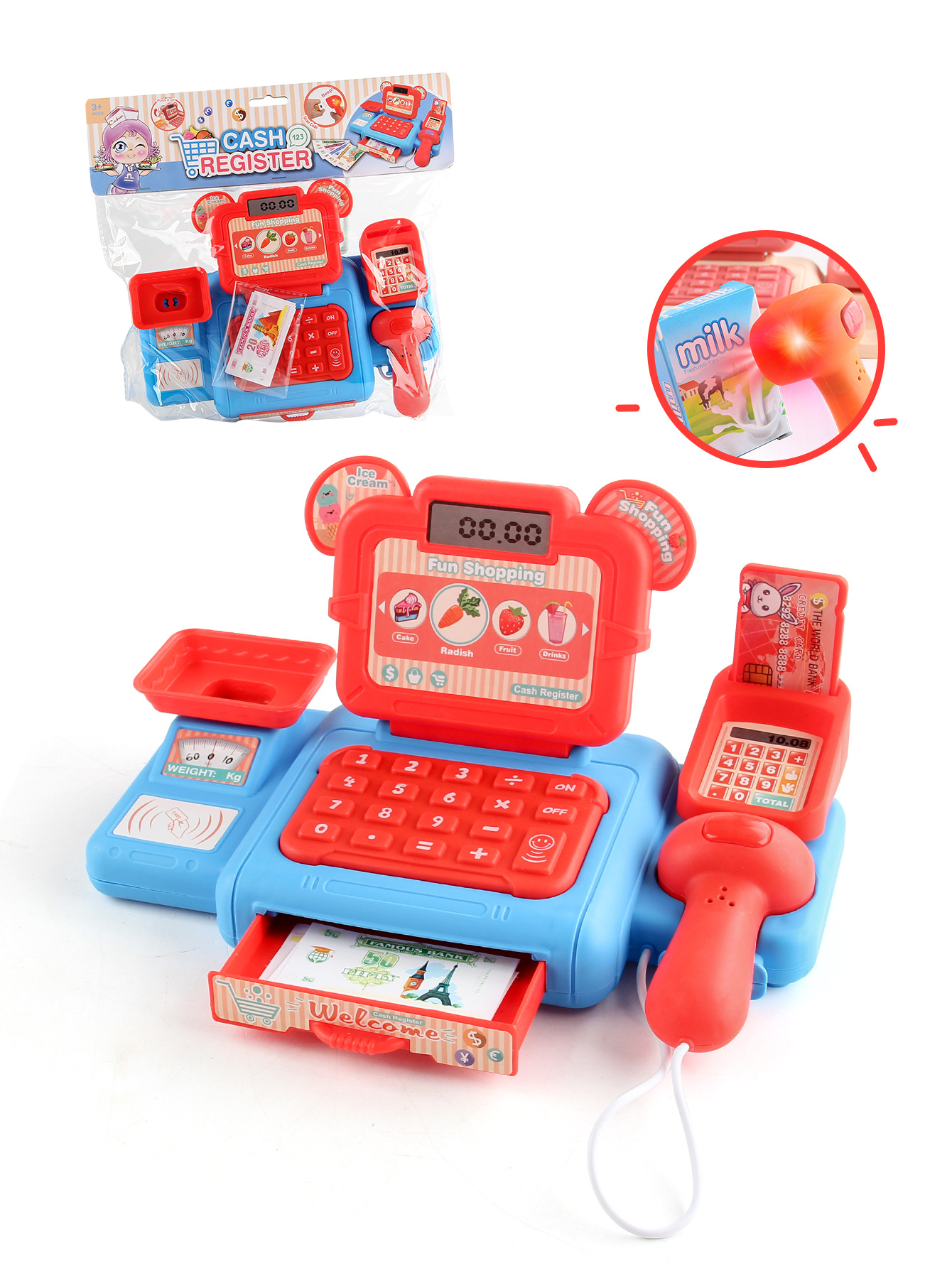 Simulation Shopping Cash House Toys Electronic Game Lighting And Sound Effects Supermarket Cashier Toys For Children Gifi O1Cn01Plnhhu1Ke9R2Ijfc9 !!2206776261188 0 Cib
