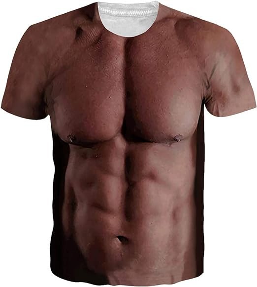 Divertido y divertido traje de baño de playa 3D impresión digital para hombres y mujeres verano suéter suelto hombro de manga corta camiseta fábrica