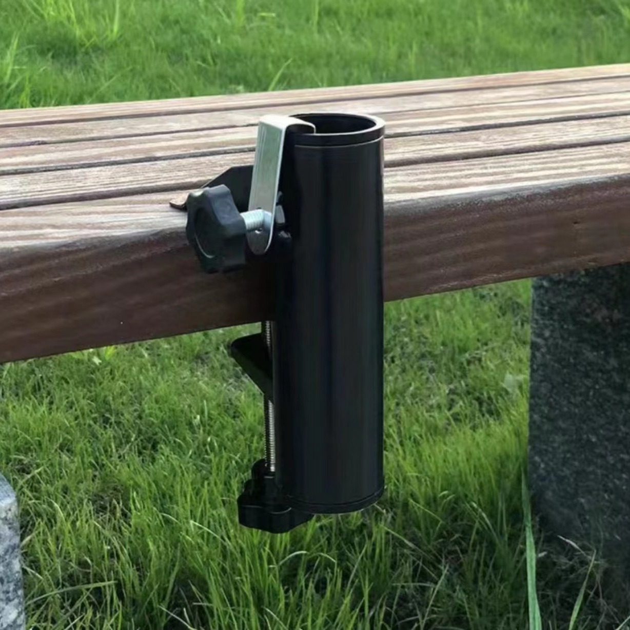 Soporte para sombrilla, clip para sombrilla de balcón, base para sombrilla de mesa para exteriores, clip para sombrilla de banco, clip para sombrilla de patio, clip para sombrilla de playa