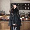 Black detachable fur collar. Follow favorites for priority delivery.