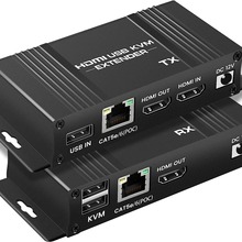 HDMIKVM���L��60M USB��̫�W�Uչ��Cat 5e/6/7��|1080P POC�Դ