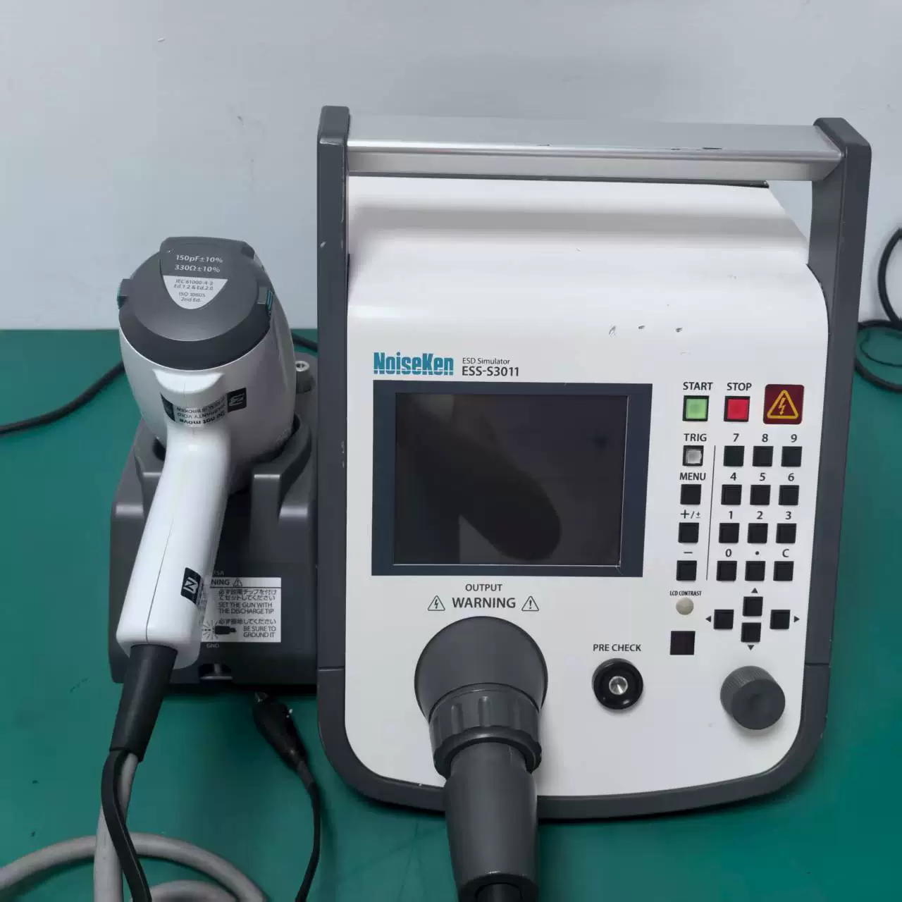 Аренда и продажа симулятора электростатического разряда NoiseKen ESS-B3011A ESS-S3011A ESS-L1611A