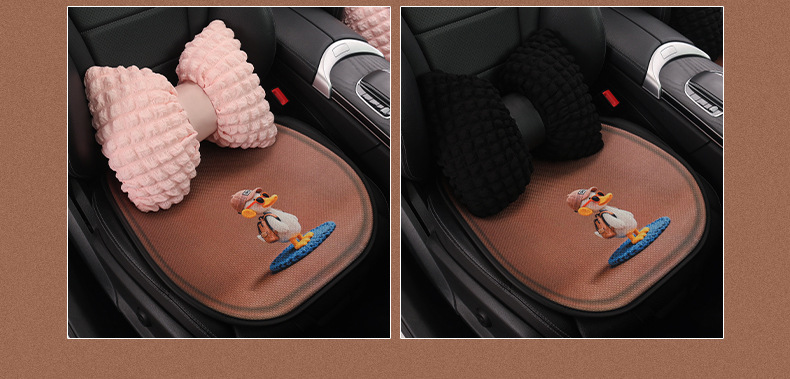 26 New Cross-Border Models of Little Duck Car Seat Cushions, Suitable for All Seasons, Cute, Breathable, Wear-Resistant, and Comfortable for Women