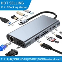 11��1USB type c hub HDMI�D�Q��4K����Pӛ���֙Cǧ�הUչ�]