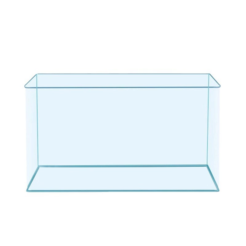 Hot-bent fish tank living room small household rectangular desktop tank ecological landscaping glass fish tank fish tank goldfish bucket