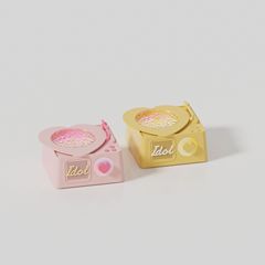 爱豆水波纹蓝牙音箱小型蓝牙K歌麦克风音响高音质迷你无线低音炮