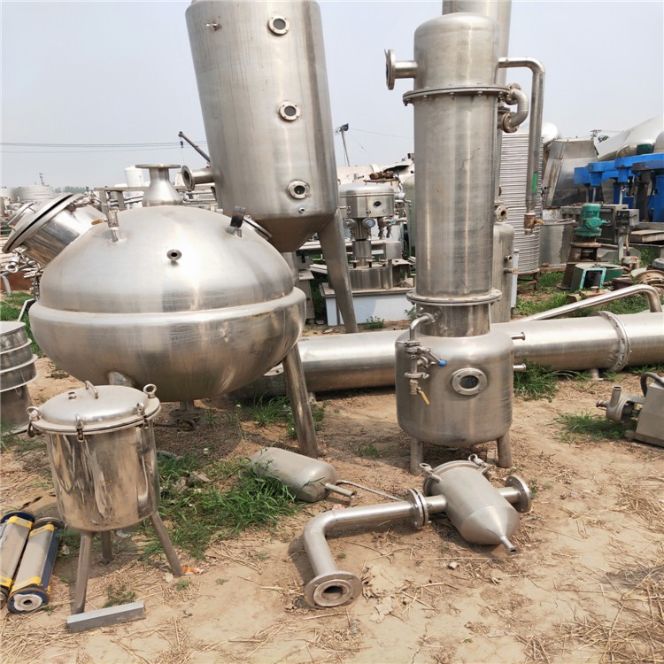 二手2.5平方刮板旋转薄膜蒸发器 二手蒸发器技术 成色新