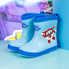 新款儿童雨鞋卡通中筒防水鞋轻便男女小童雨靴学生幼儿园防滑胶鞋