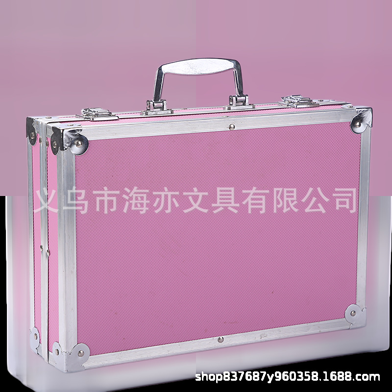 Caja de aluminio en polvo puro