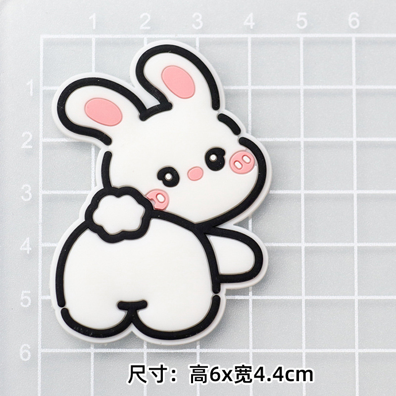 尻漫画 PVC ソフトシリコンアクセサリー水カップ携帯電話ケース DIY パッチ冷蔵庫マグネットホールスリッパ装飾|undefined