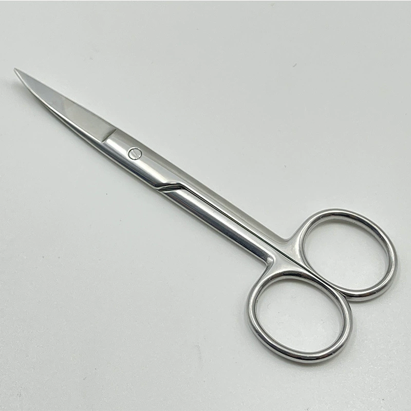 Scissors stainless steel, gauze cosmetic nurse uniform, anatomy